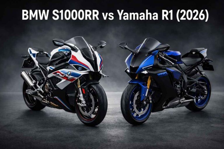 BMW S1000RR vs Yamaha R1 2026 superbike comparison