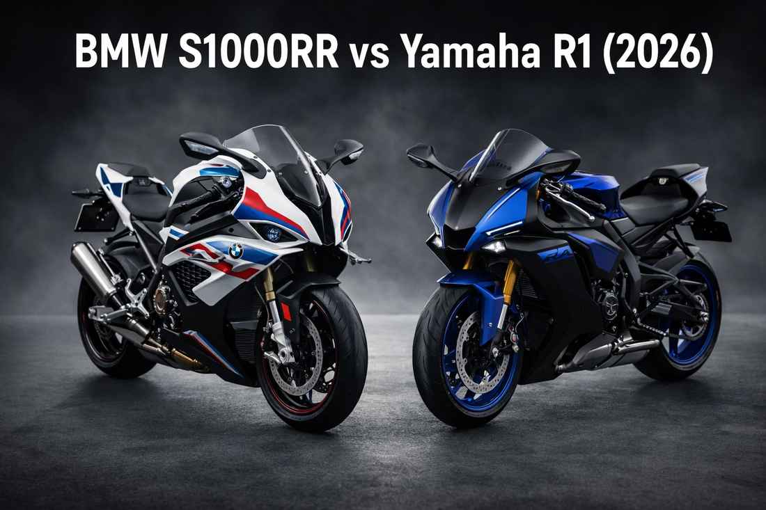 BMW S1000RR vs Yamaha R1 2026 superbike comparison