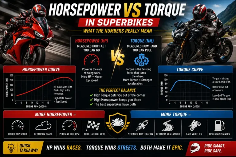 Horsepower vs Torque in Superbikes — What the Numbers Really Mean